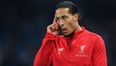 Jamie Carragher belted out Liverpool’s Virgil Van Dijk chant on stage