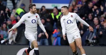 Jonny May shreds France with first-half hat-trick for England