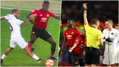 Paul Pogba did not deserve second yellow card, argues Mark Clattenburg