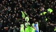 Scott Brown red carded after scoring late winner