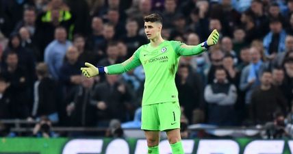 Kepa Arrizabalaga apologises for final incident after being fined one week’s wages