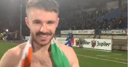 Dan Crowley dons Irish flag after helping Willem II through to cup final