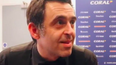 Ronnie O’Sullivan gives one of the more unusual interviews after Players Championship win