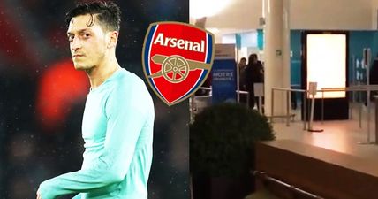 Arsenal players greeted with boos at airport following 3-1 defeat to Rennes