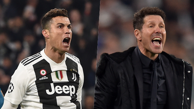 Cristiano Ronaldo mimics Diego Simeone with gesture as Juventus beat Atletico