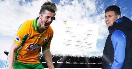 GAA team of the weekend