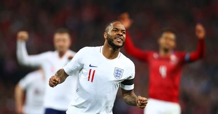 Raheem Sterling dedicates his goal to young fan Damary Dawkins