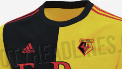 The new Watford jersey has been leaked and it is a stunner