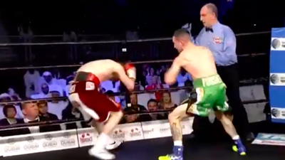 Mullingar’s David Oliver Joyce wins as late bell fails to save opponent in Dubai