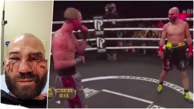 Artem Lobov and Jason Knight engage in absolute bloodbath in Bare Knuckle FC debuts