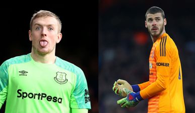 Manchester United consider replacing David De Gea with Jordan Pickford