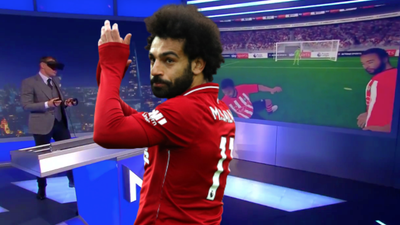 Jamie Carragher becomes Mo Salah to recreate one of the goals of the season