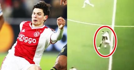 19-year-old old Ajax star on Champions League debut does to Cristiano Ronaldo what many wouldn’t dare