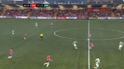 Jack Byrne with nice assist for Aaron Greene goal