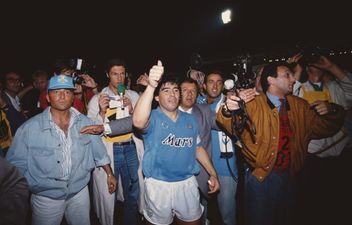 First clip from the new Maradona film captures the madness he caused at Napoli