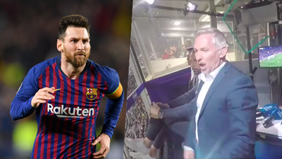 Gary Lineker and Rio Ferdinand celebrated Messi’s free-kick exactly like the rest of us