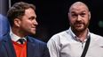 Eddie Hearn claims Tyson Fury didn’t follow through on purse donation promise