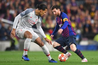 Virgil van Dijk calls his reported quotes lavishing praise on Lionel Messi ‘fake news’