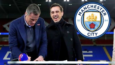 Carragher and Neville absolutely rinse Man City’s ‘Legends Lounge’