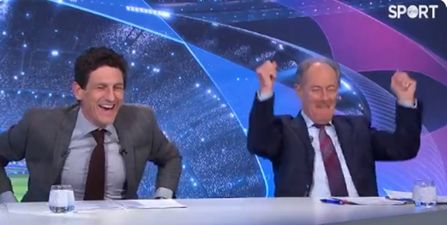 Brian Kerr’s brilliant reaction to Moura’s last minute winner against Ajax