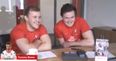 Jacob Stockdale and Will Addison prank call Tommy Bowe