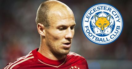 Leicester City installed as favourites to sign Arjen Robben