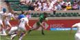 Watch: Mick McGrath scores last minute try to steal win from England