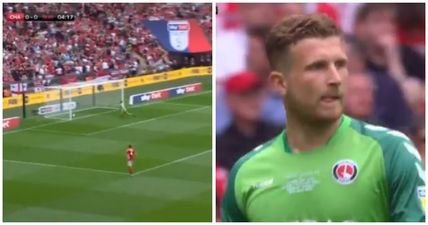 Charlton concede nightmare own goal in playoff final