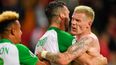 James McClean knew exactly what he wanted to say to the Danes