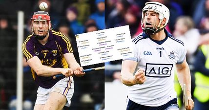 Hurling team of the weekend