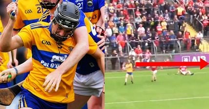 Stop the lights, a Clare minor has scored one of the most ridiculous points hurling has ever seen