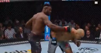 Francis Ngannou stops Junior dos Santos with ruthless finish