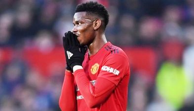 Paul Pogba produces no look back heel assist as Shaw limps off injured