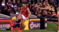 Conor McKenna sends Aussie for a battered sausage and brings solo dummy to AFL