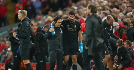 Jurgen Klopp provides Alisson Becker injury update