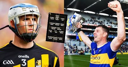 The GAA JOE All-Star hurlers of 2019