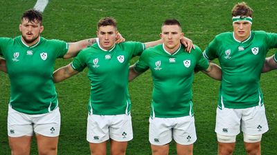 Jordan Larmour and Andrew Conway borrowed two jerseys and did them proud