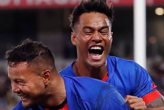 WATCH: Alapati Leiua on point as Samoa trounce Russia in World Cup opener