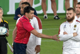 England refuse to budge and stand up to the Haka