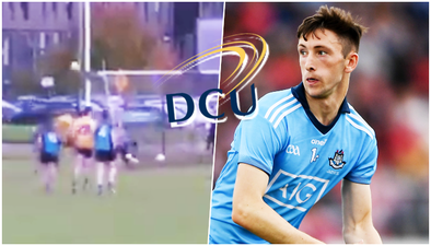 Dublin’s Ciaran Archer taking the biscuit with the cheekiest panenka penalty