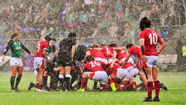 Wales showers