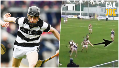 Kilkenny youngster pulls off the no-look hand-pass once more