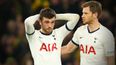 Troy Parrott misses controversial penalty as Tottenham dumped out