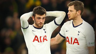 Troy Parrott misses controversial penalty as Tottenham dumped out