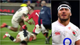 Manu Tuilagi sees red as England clinch Triple Crown