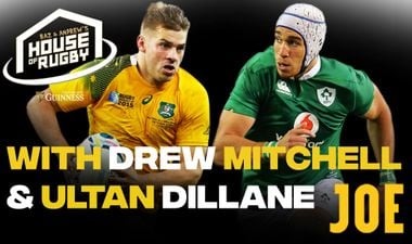 Baz & Andrew’s House of Rugby – Drew Mitchell & Ultan Dillane