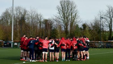 Munster Academy player tests positive for Covid-19, six more players in self-isolation