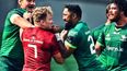 Bundee Aki goes down kicking and screaming as Munster march on