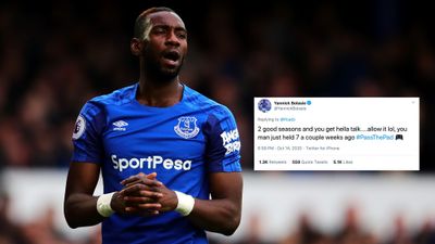 Yannick Bolasie engages with Liverpool fans ahead of Merseyside derby