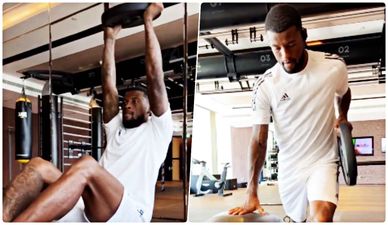 Gini Wijnaldum shares his favourite gym workout for the abs